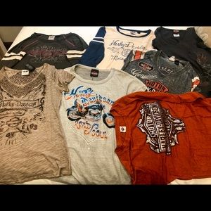 Harley Davidson t-shirts